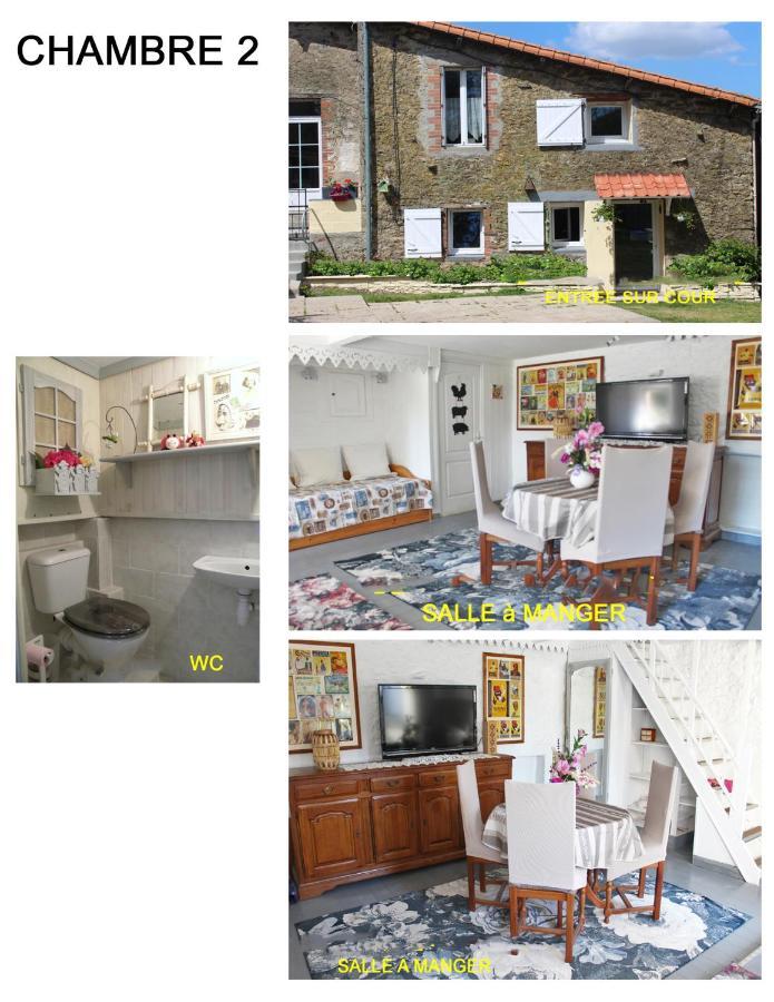 Bed and Breakfast Chez Martine et Bernard à Saint-Vincent-Sterlanges Extérieur photo